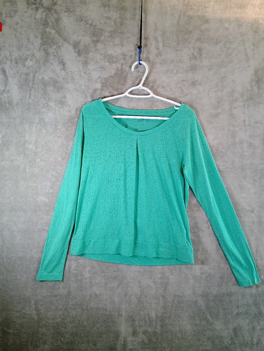 Columbia Green Long Sleeve Women's Top Medium